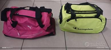 borse sportive Puma e Champion 