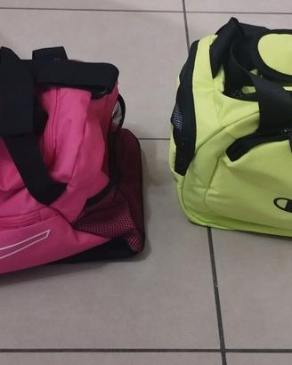 borse sportive Puma e Champion 