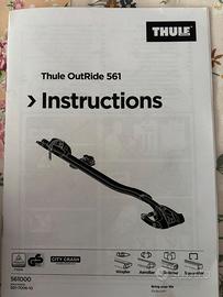 Porta bici tetto auto - Thule Outride 561