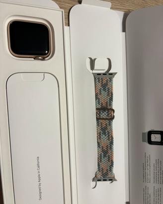 Apple watch SE rosa oro con cinturino nuovo