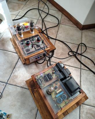 Amplificatore valvolare con 300 b