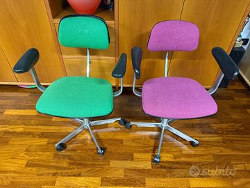 Sedie da ufficio vintage