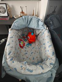 Culla in vimini  bambino neonato