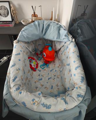 Culla in vimini  bambino neonato