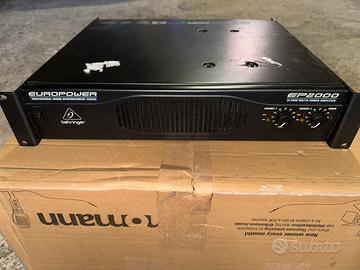 behringher ep2000 finale