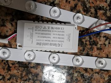 luce led con telecomando 