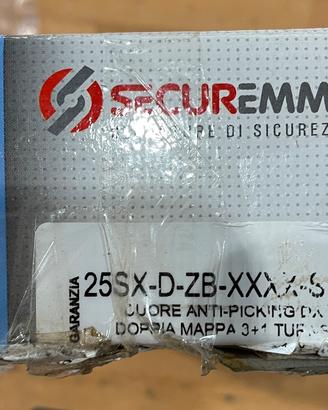 Securemme cuore ricambio Securmap serie 25