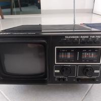 TV.    Radio    vintage Portatile 