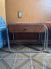 Comodino vintage stile industriale - pezzo unico