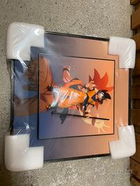 Dragon ball Z, Goku giovane con bastone