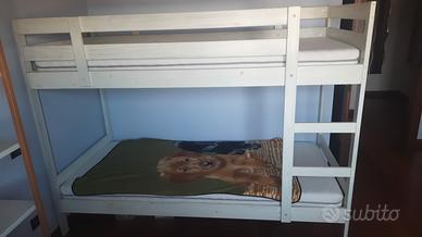 Letto a castello Midal IKEA con materassi