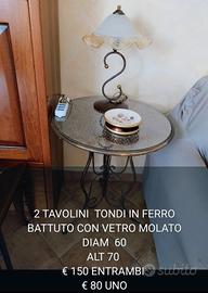 tavolini gemelli tondi