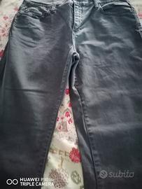 Pantaloni Grigi scuro Holiday Cotone Tg 50 