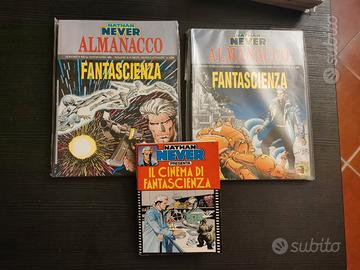 Lotto NATHAN NEVER - Almanacchi Fantascienza +Prim