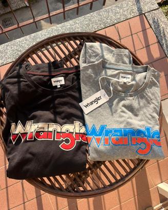 T-shirt vintage Wrangler manica lunga XXXL