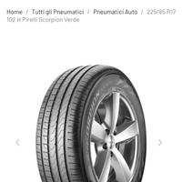 Pirelli scorpion verde 225/65 R17 102H