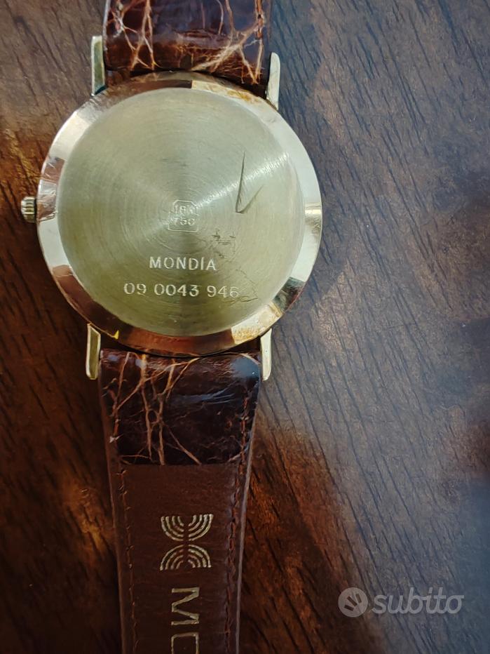 Orologio mondia oro Vendita in Abbigliamento e accessori