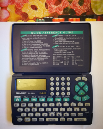 Calcolatrice/ agenda sharp