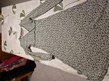 Vestito lungo a fiori