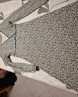 Vestito lungo a fiori
