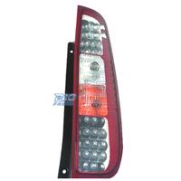 FANALI FORD FIESTA 02-08 LED ROSSO CROMATO