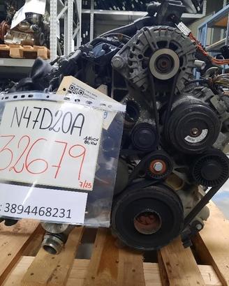 MOTORE COMPLETO BMW Serie 1 Serie (E87) N47D20A 11