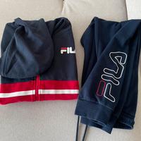 Tuta Fila in cotone pantaloni 14 anni felpa Xs