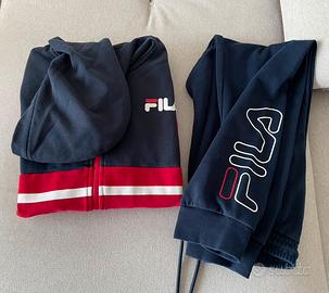 Tuta Fila in cotone pantaloni 14 anni felpa Xs