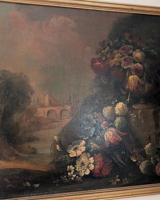Olio su tela "Natura morta"