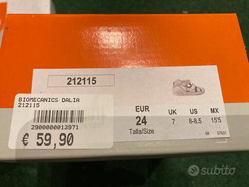 Scarpe bimba biomecanics dalia 24 NUOVE