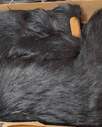 stivali doposci dolomite vintage pelo nero  