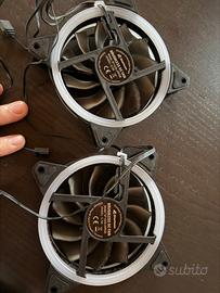 2 ventole Sharkoon RGB 120mm PC Gaming