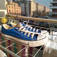 Scarpe Converse blu basse taglia 40 – unisex