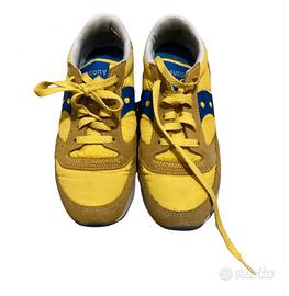 Saucony Jazz Original Giallo Blu Abbigliamento e Accessori In