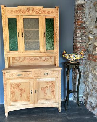 CREDENZA INIZIO 900 RESTAURATA GREZZA NATURALE