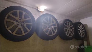 cerchi 17 e pneumatici invernali termici M+S