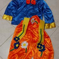 Costume carnevale Pagliaccio
