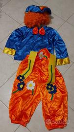 Costume carnevale Pagliaccio