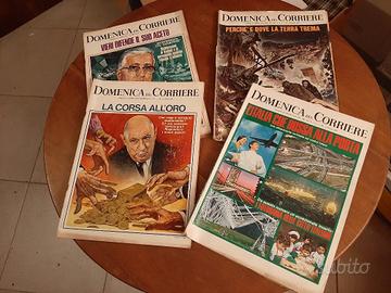 DOMENICA CORRIERE Lotto di 4.1967-68. JACOVITTI