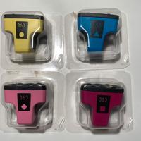 Cartucce HP 363 originali nuove.