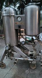 Filtrazione per il vino in acciaio inox 