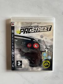 Videogioco need for speed pro street playstation 3