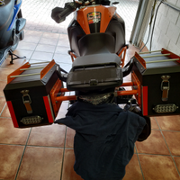 Bauletti in carbonio per KTM Adventure