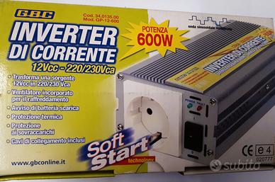 INVERTER DI CORRENTE 12VCC-220/230 CA  MARCA GBC