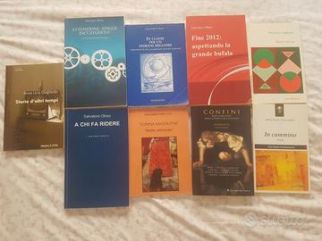 Lotto di 9 libri di narrativa e poesia NUOVI