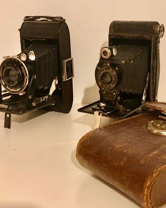 4 fotocamere a soffietto VINTAGE