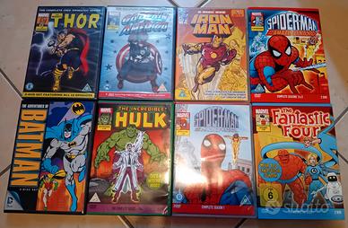 Supereroi Marvel dvd animati anni 60/70