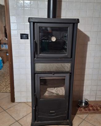 Stufa a legna NORDICA con forno