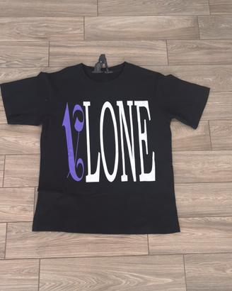 T-Shirt VLONE x Palm Angels - Black&Purple
