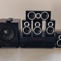 Yamaha Rx-V475 + Wharfedale Moviestar Dx1 HC 5.1